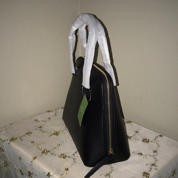 NWT Kate Spade ♠️ Black Satchel Handbag - Picture 4 of 16